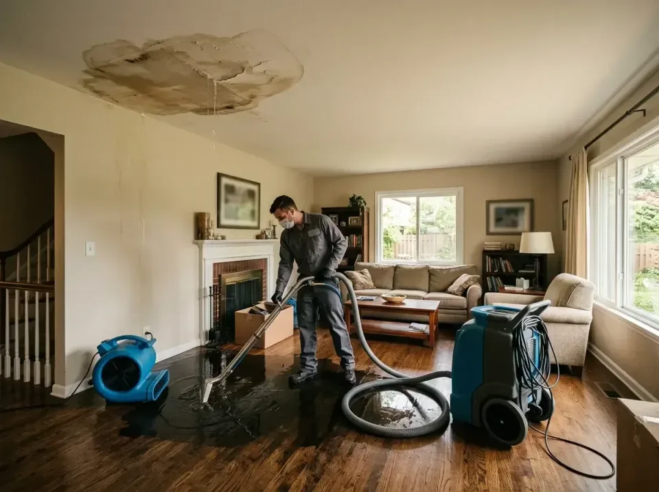 attic-pipe-burst-ceiling-drip-008 — frequently asked questions, Water Damage Restoration & Carpet Care in Bethel, AK